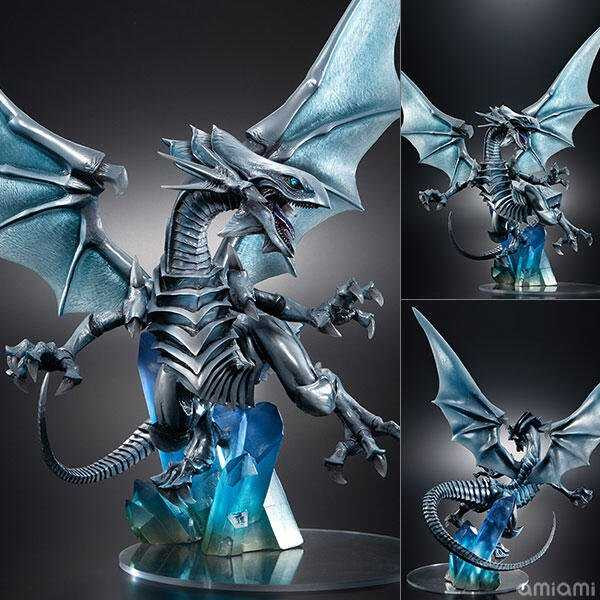 MegaHouse ART WORKS MONSTERS 遊戲王 怪獸之決鬥 青眼白龍 Holographic Edition