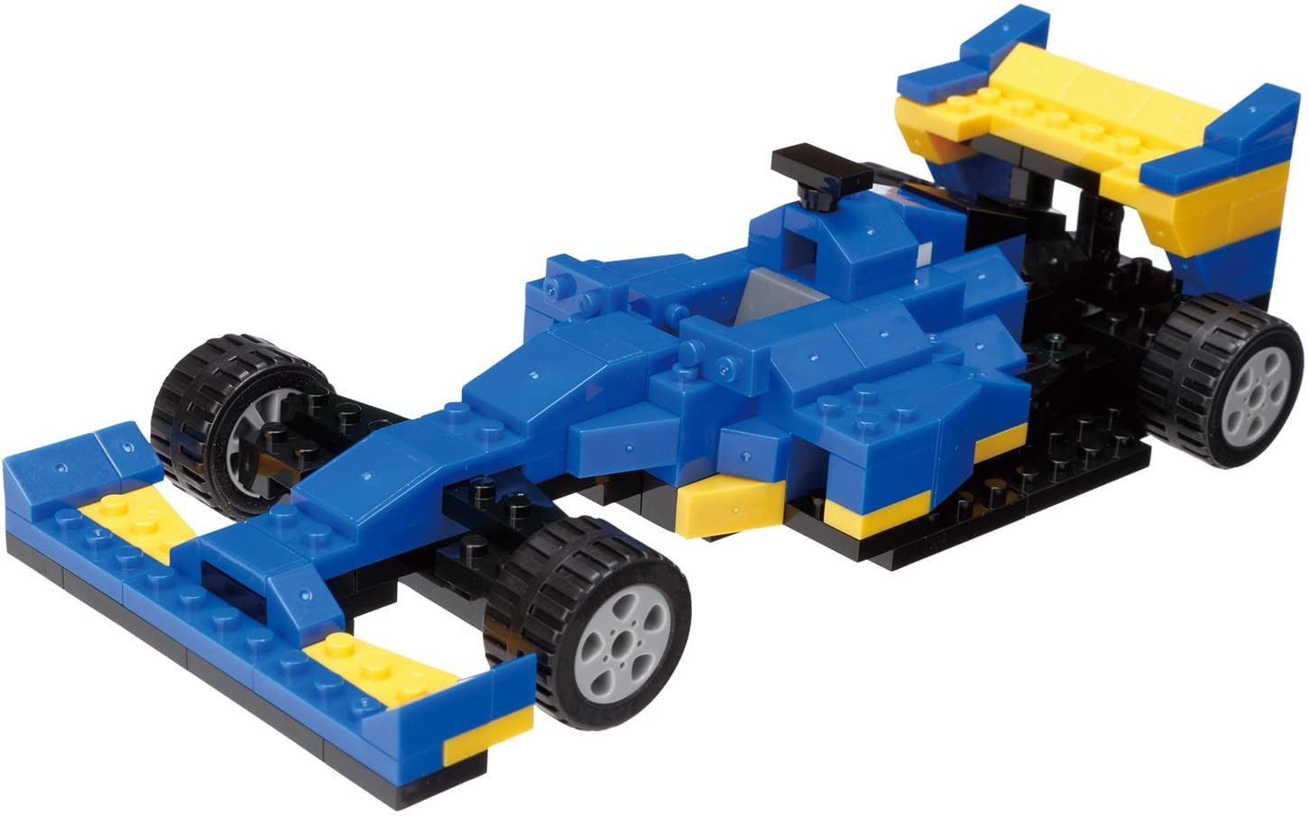 【交通工具】積木 PBS-011 方程式賽車 (藍)